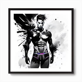 Underwear Man Art Print