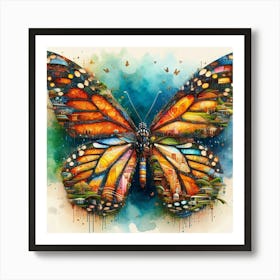 Monarch Butterfly Art4 Art Print