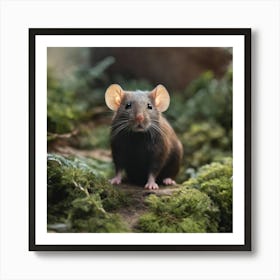 Rat In The Forest Art Print