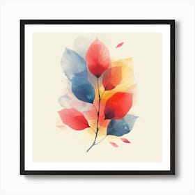 Autumn Leaves Art Print