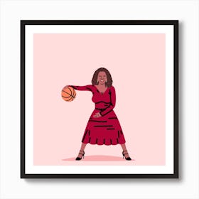 Balling Oprah Art Print