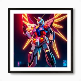 Gundam 04 Art Print