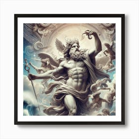 Ancient Greek God Dionysus 1 Art Print