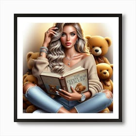 Teddy Bears 18 Art Print