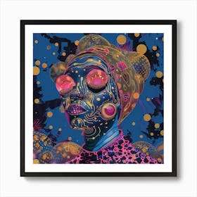 'Cosmic Woman' Art Print