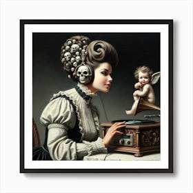 Angel's Music Art Print