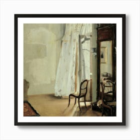 Room With A Mirror 2 Art Print