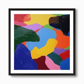 Modern Abstract Collection 25 Art Print