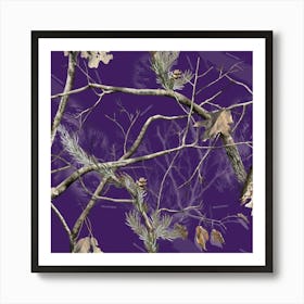 Realtree Camo Purple Pink Realtree Camo Art Print