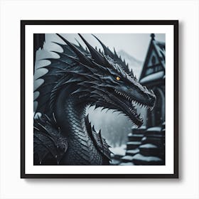 Dragon Unleashed Art Print