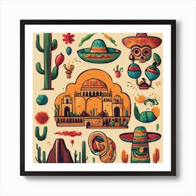 Mexico Mexico Mexico 1 Art Print