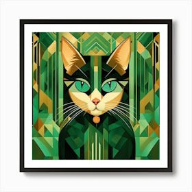 Cat Art Art Print