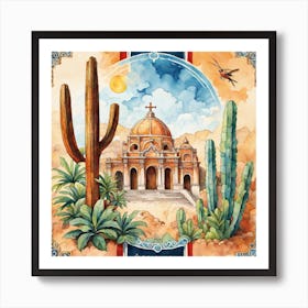 Mexico City 4 Art Print