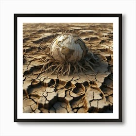 Earth In The Desert 5 Art Print