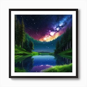 Milky Way 52 Art Print