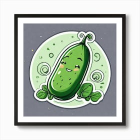 Pickle 8 Art Print