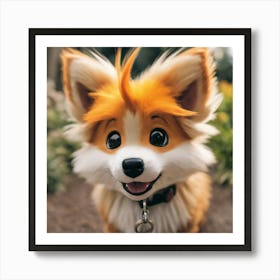 Corgi Art Print