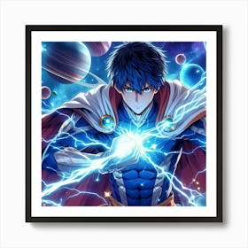 Hero Of The Zodiac Art Print