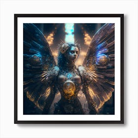 Angel Of Light 4 Art Print