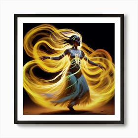 Dance Of Light Art Print