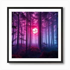 Faerie Forest Art Print