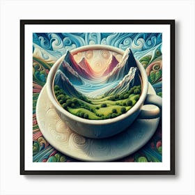 Cup Of Coffee Art Print