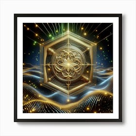 Healing Cube Art Print