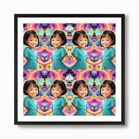 Storytime Smiles Art Print