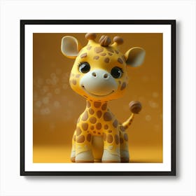 Giraffe 51 Art Print