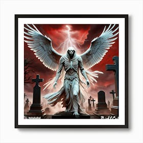 Angel Of Death 2 Art Print