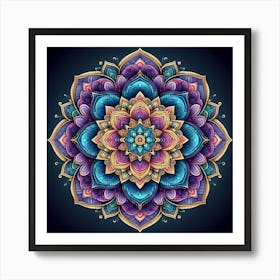 Mandala 9 Art Print