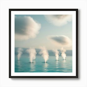 Clouds In The Sky Art Print