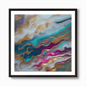 Abstract Painting 1 Art Print