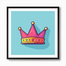 Crown Icon Poster