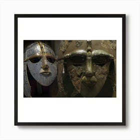 Egyptian Helmets Art Print