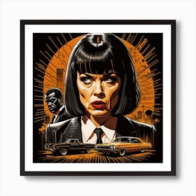 Pulp Fiction Art Print