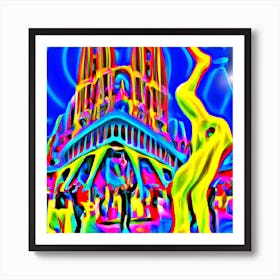 Barcelona Cathedral Art Print