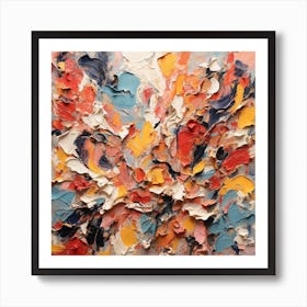 Abstract Painting Poster