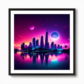 Cityscape Art Print