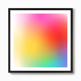 Abstract Colorful Background 5 Art Print