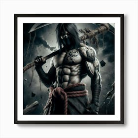 Devil Mercenary Art Print