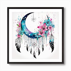 Dreamcatcher of the old world Art Print