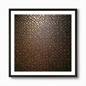 Photography Backdrop PVC brown painted pattern 17 Art Print