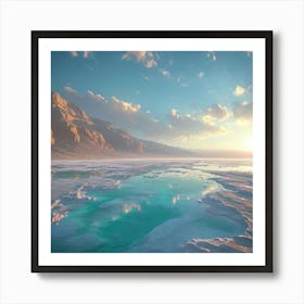 Dead Sea Jordan Art Print