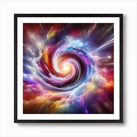 Beginning of the universe Art Print