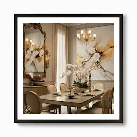 Dining Room 6 Art Print