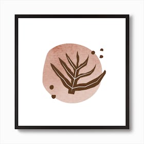 Contemporary Boho Minimal Poster Art Print