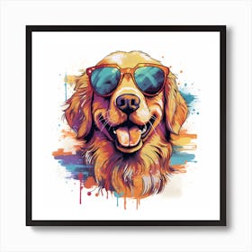 Golden Retriever 1 Art Print