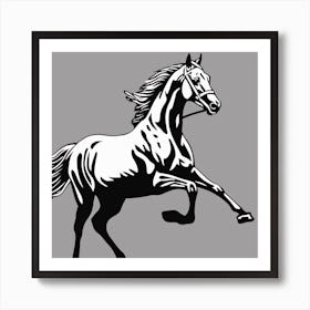 Horse Galloping 8 Art Print