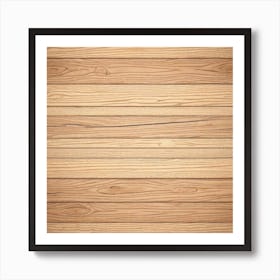 Wooden Planks Background Art Print